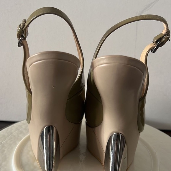 Sergio Amaranti made in Italy heelless platform shoes Women's Size 6 - Picture 8 of 9